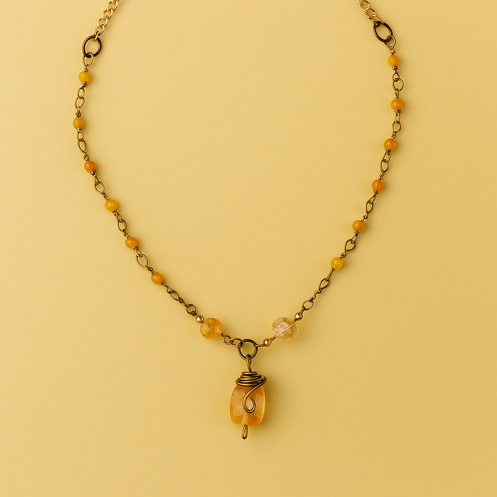 Sunshine Citrine Necklace