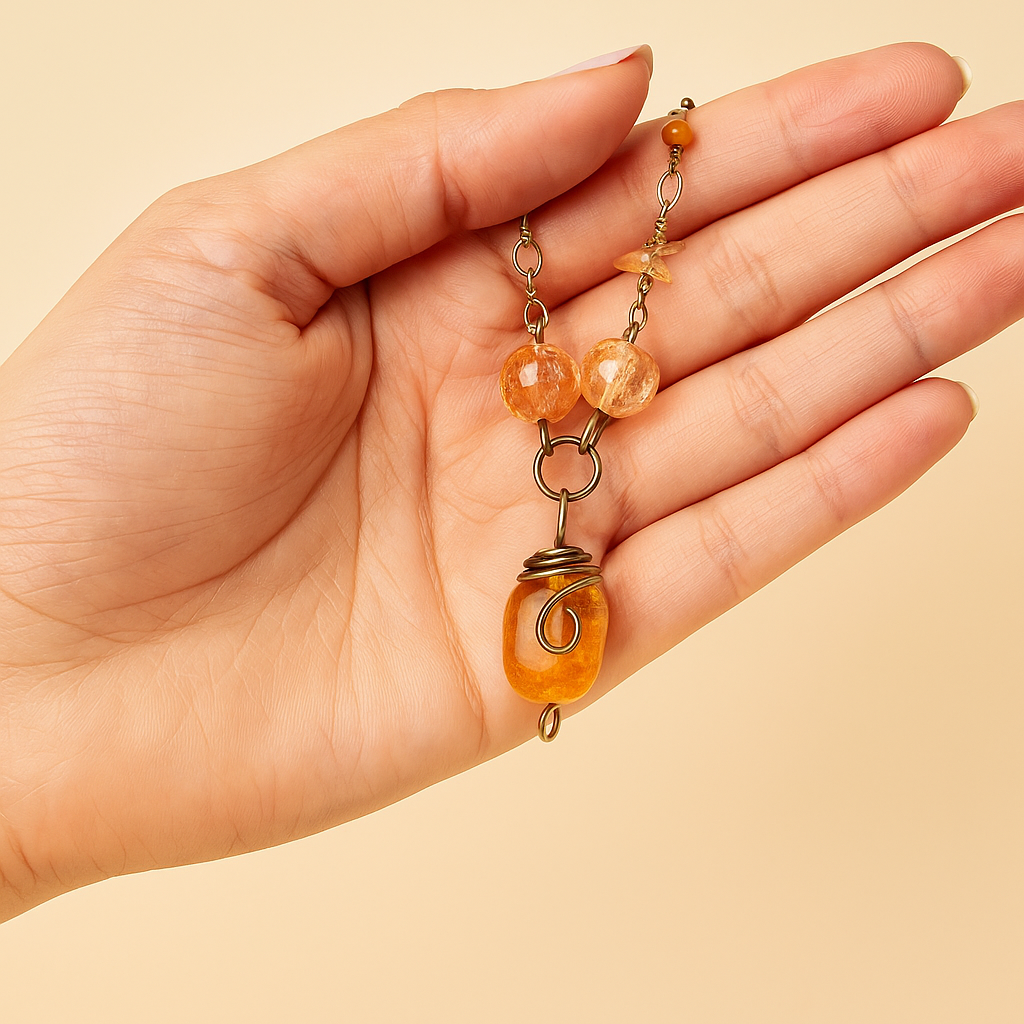 Sunshine Citrine Necklace
