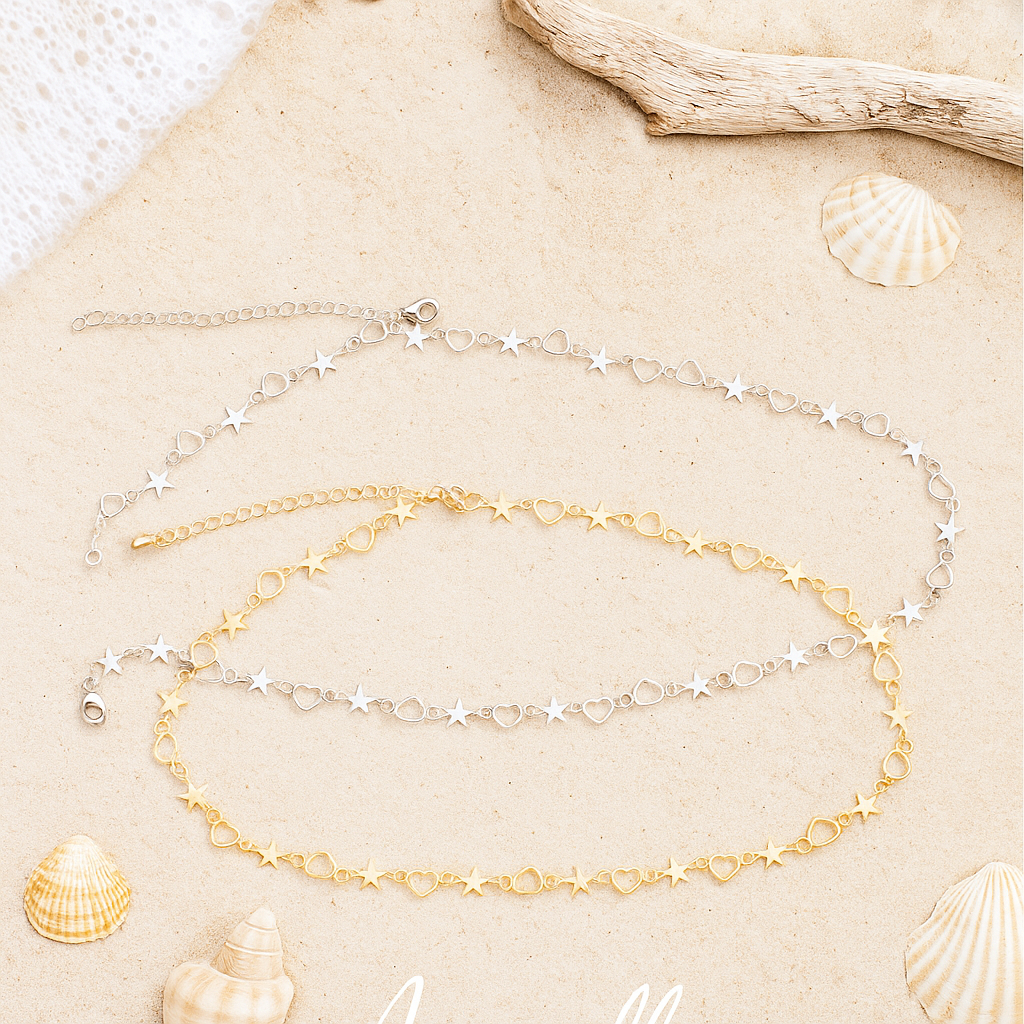 Starry Hearts Waistchain