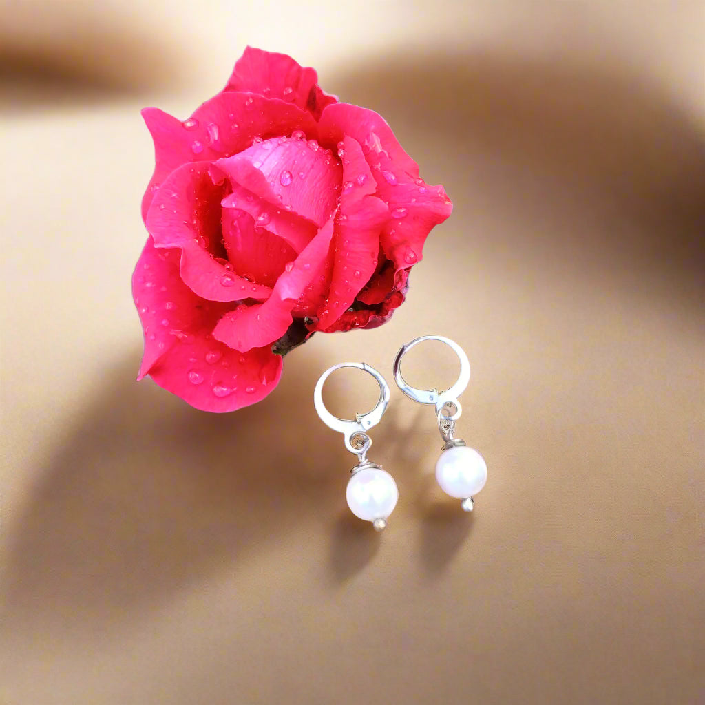 Classic Pearl Drop Earrings