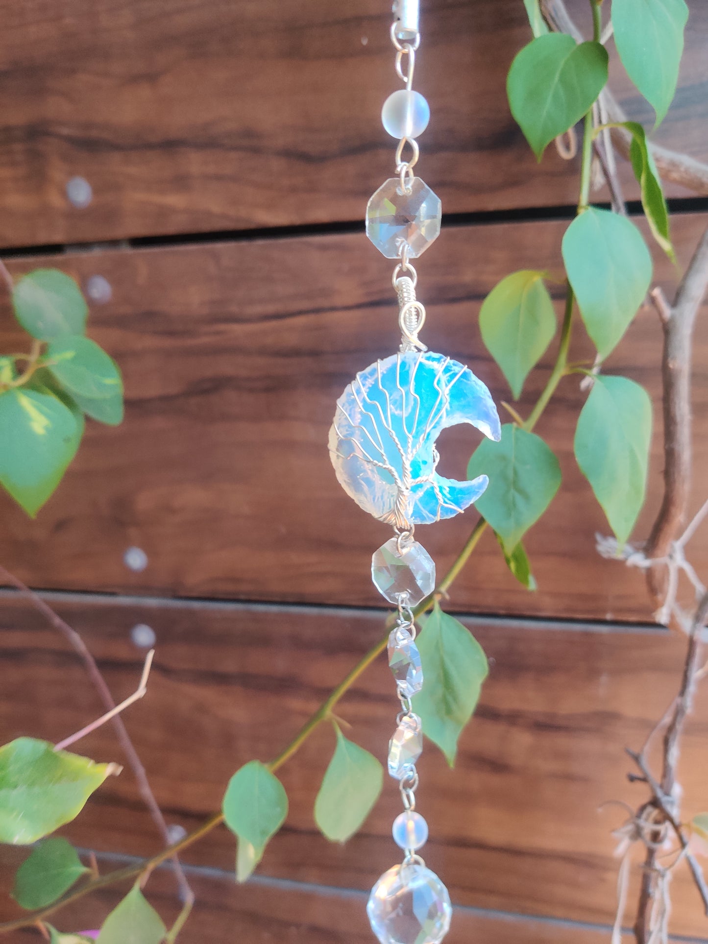 Moon/Star Rainbow Suncatchers