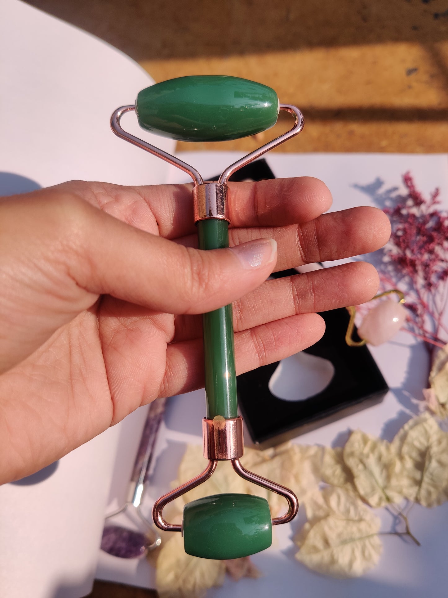 Crystal Face Massage Roller