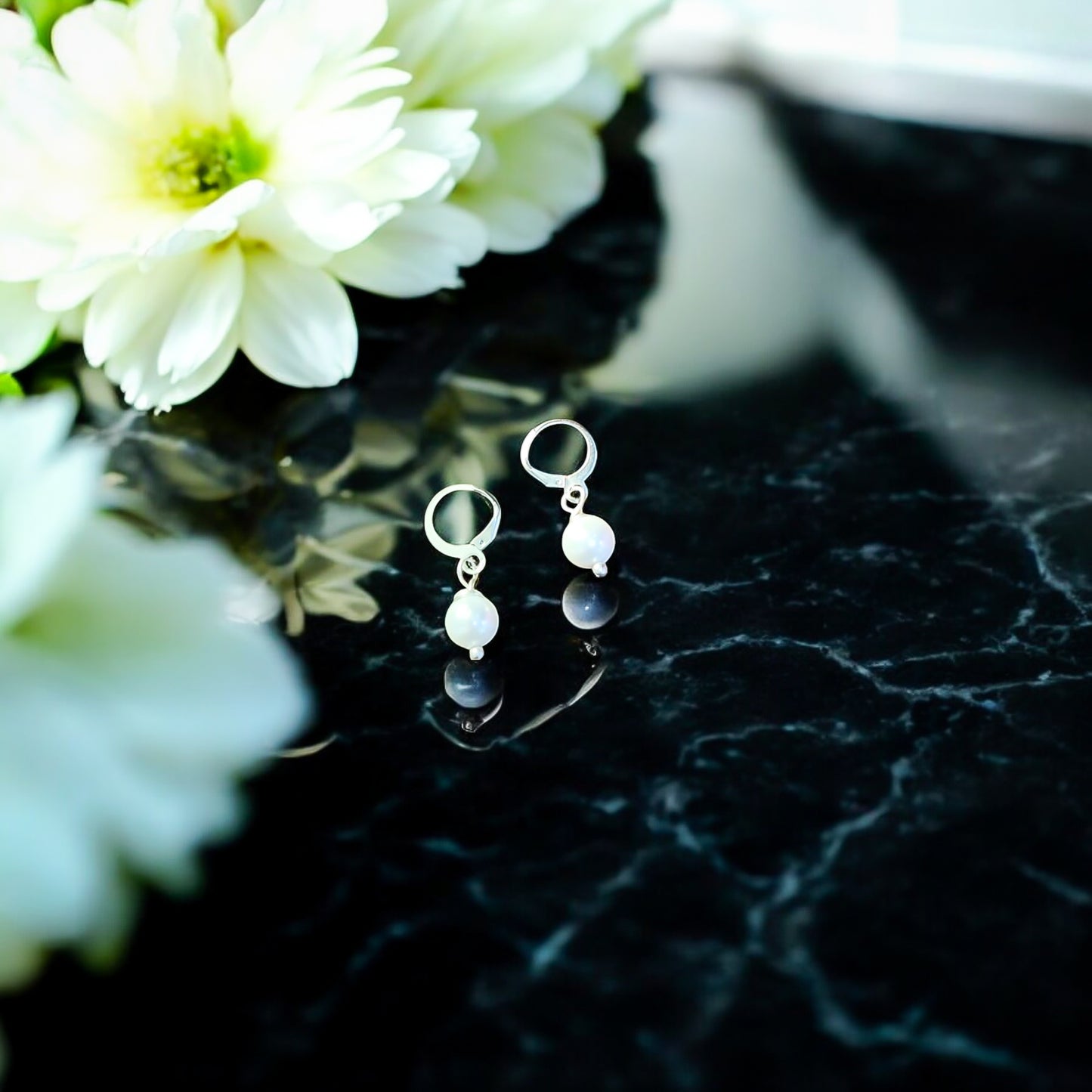 Classic Pearl Drop Earrings