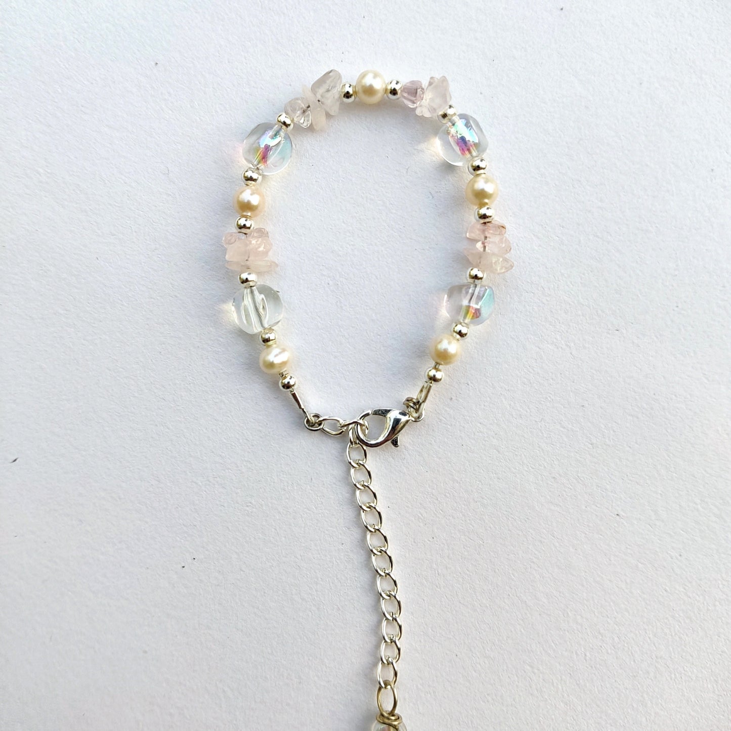 Crystal and Pearl Bracelet