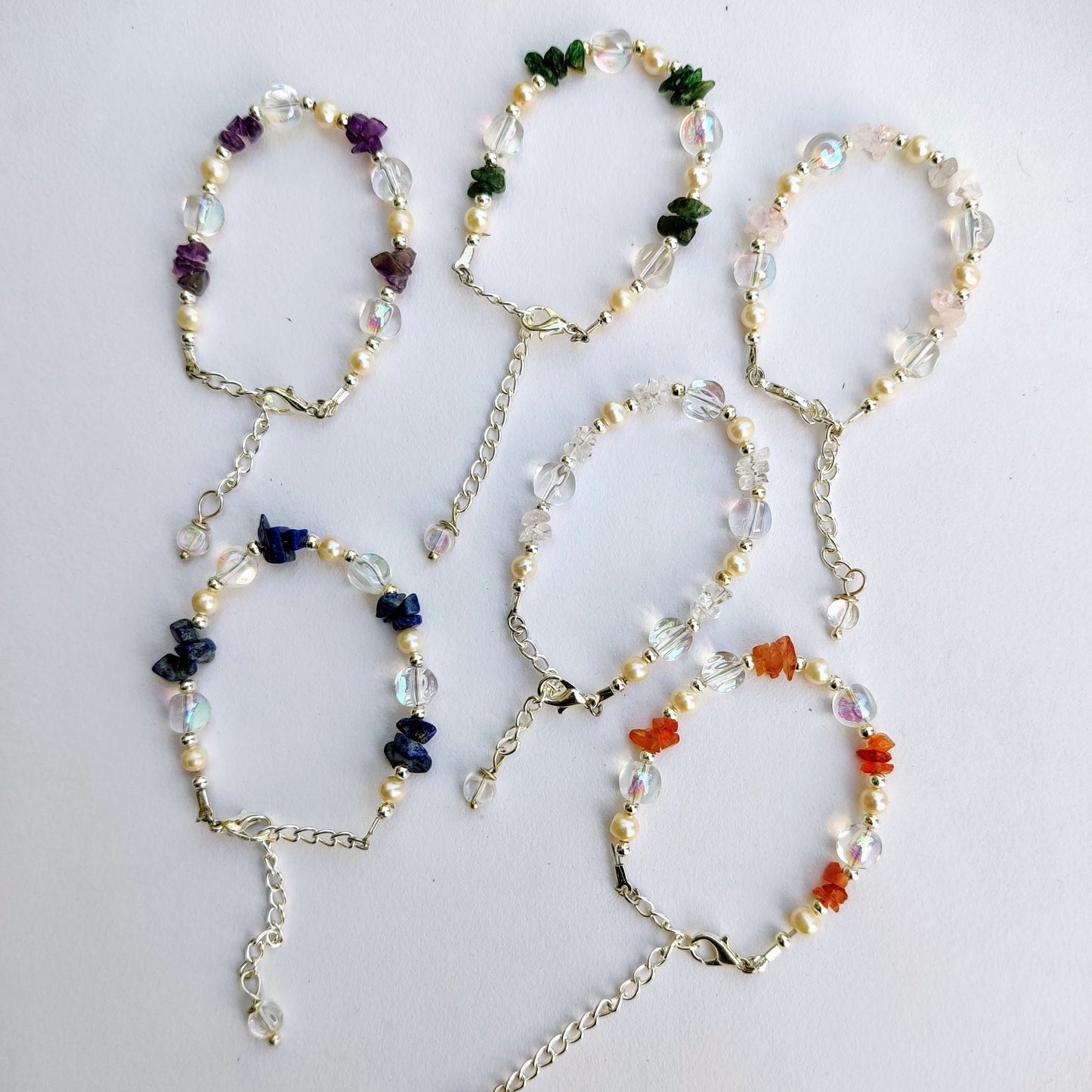Crystal and Pearl Bracelet