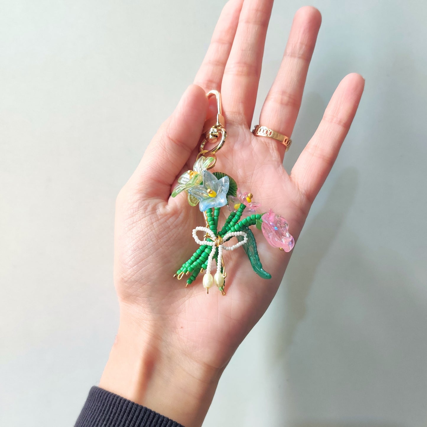 Forever Bouquet Keychain