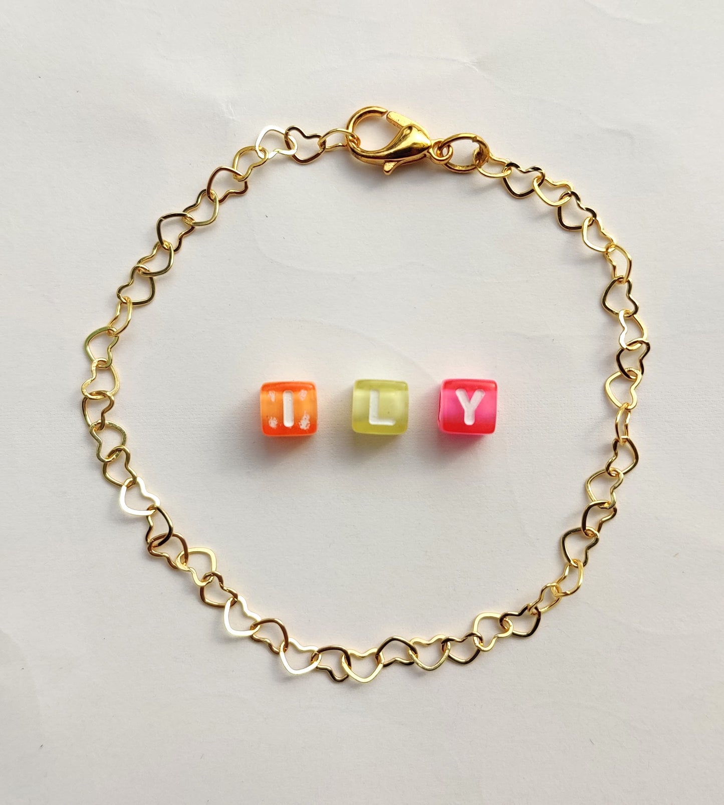 Endless Love Heart Chain Bracelet