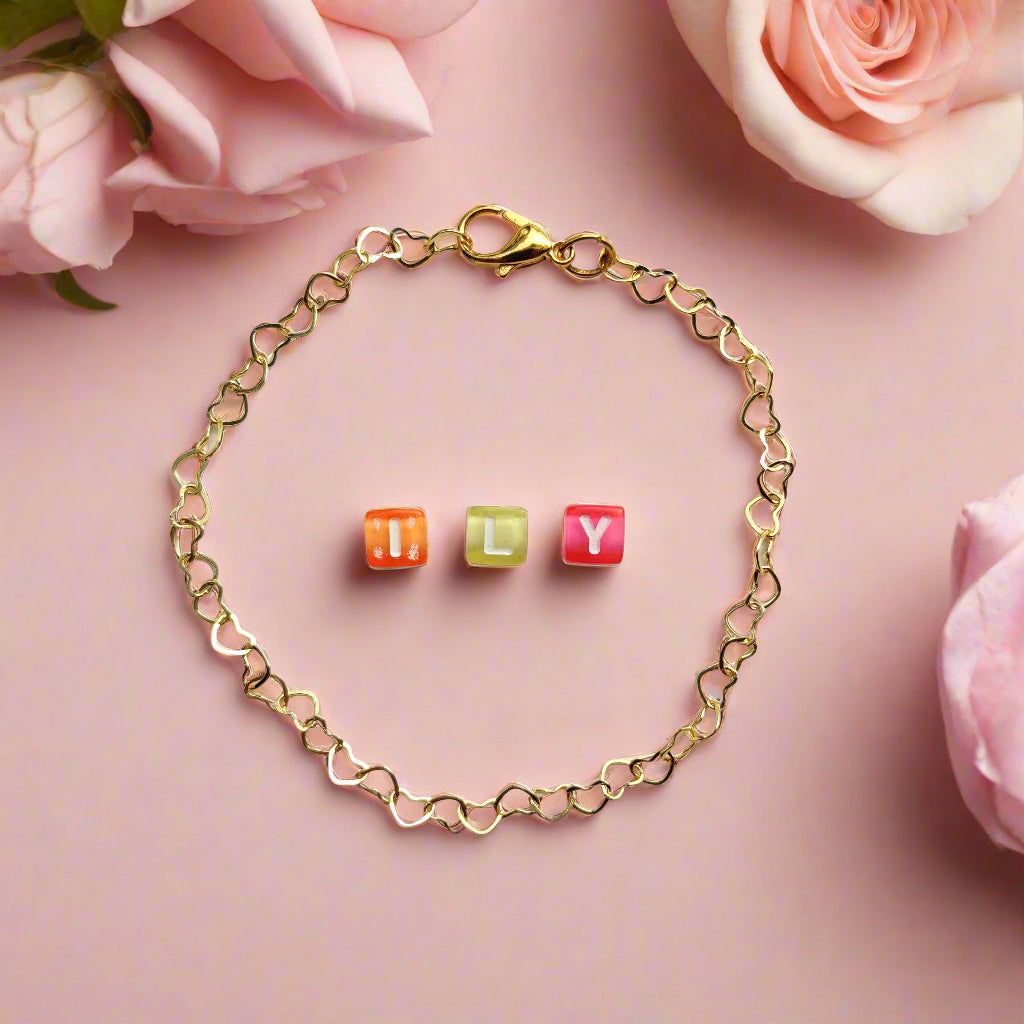 Endless Love Heart Chain Bracelet