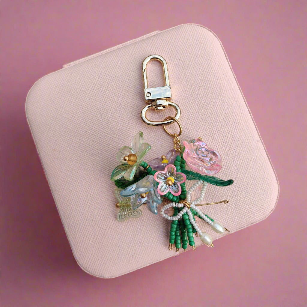 Forever Bouquet Keychain