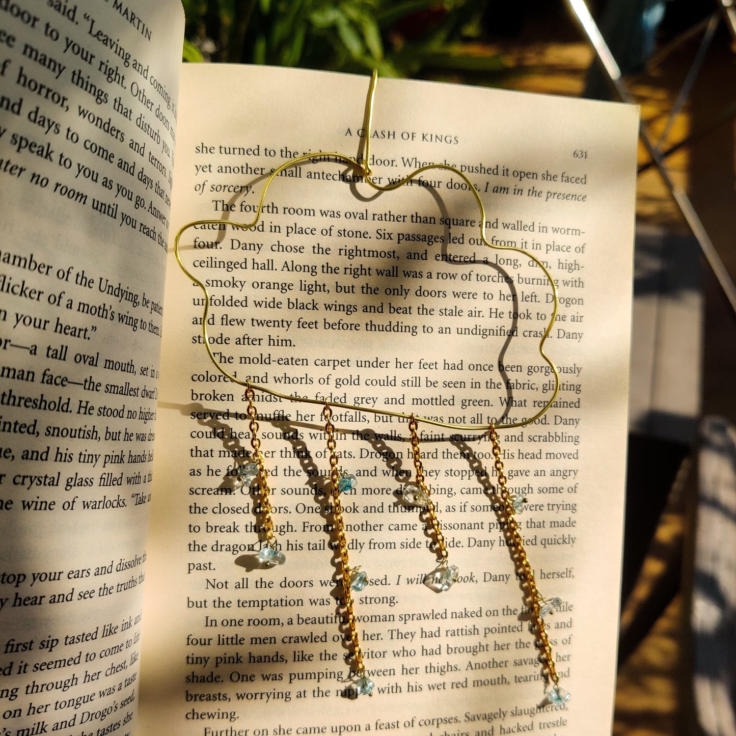 Cloud and Rain Bookmark