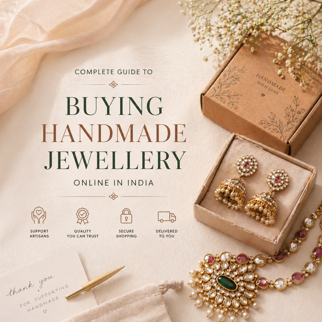 Complete Guide to Buying Handmade Jewellery Online in India
