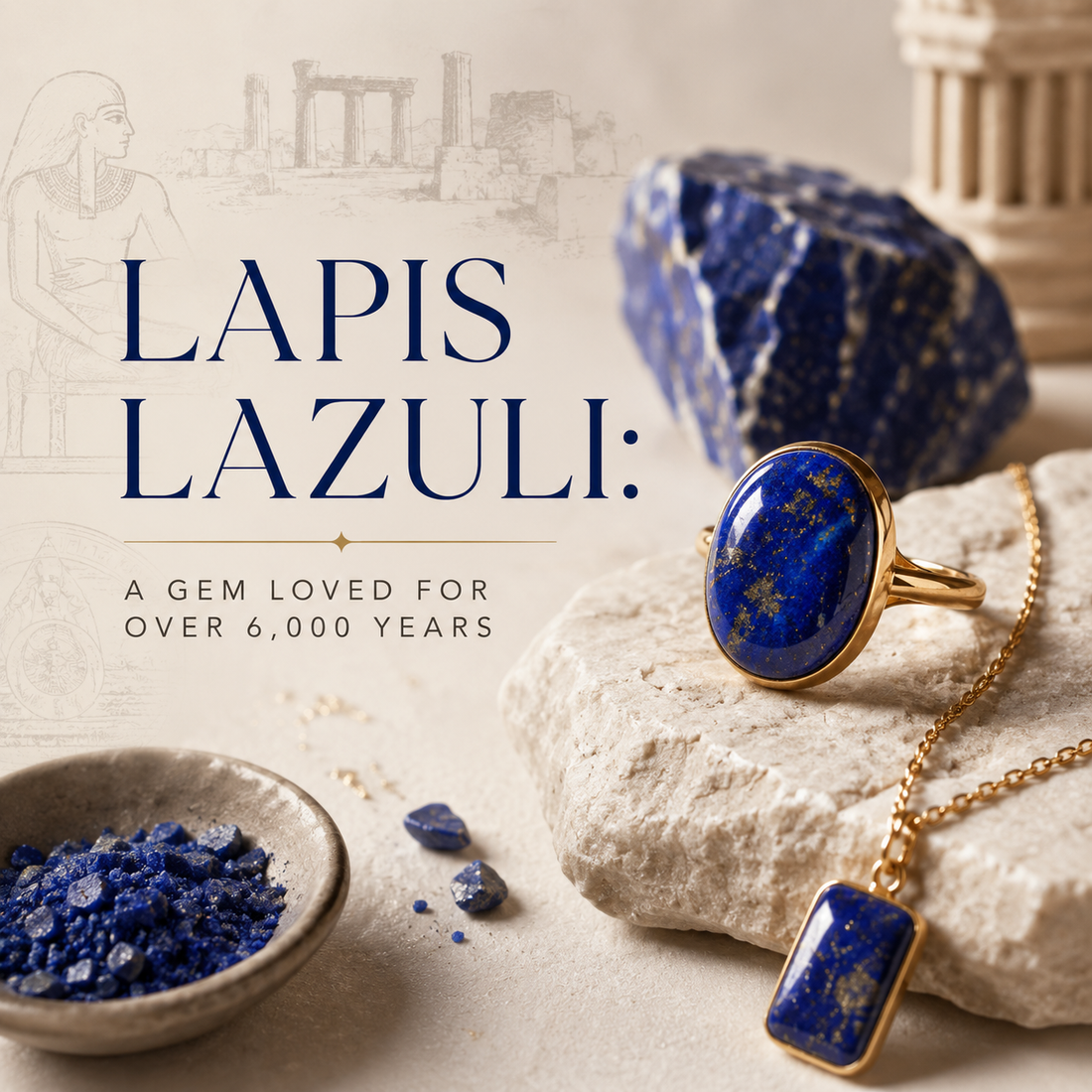 The Fascinating History of Lapis Lazuli: A Gem Loved for Over 6,000 Years