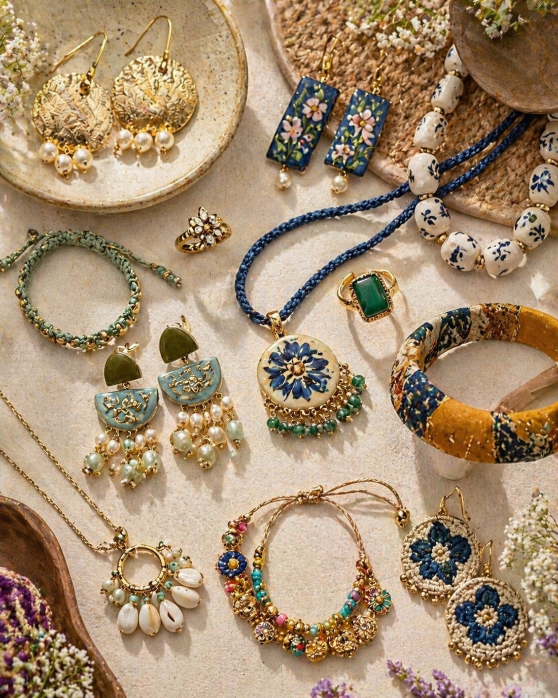 Trendy Handmade Jewelry Trends in India
