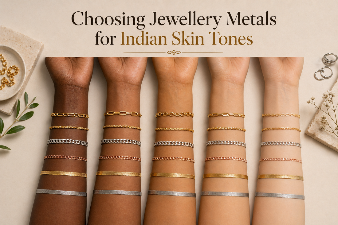 Choosing Jewellery Metals for Indian Skin Tones