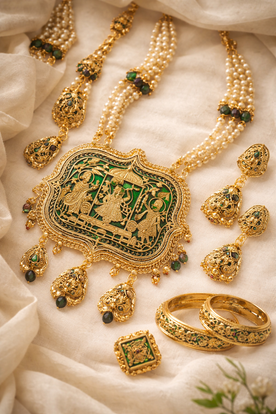 Thewa Art Jewellery: A Unique Rajasthani Craft