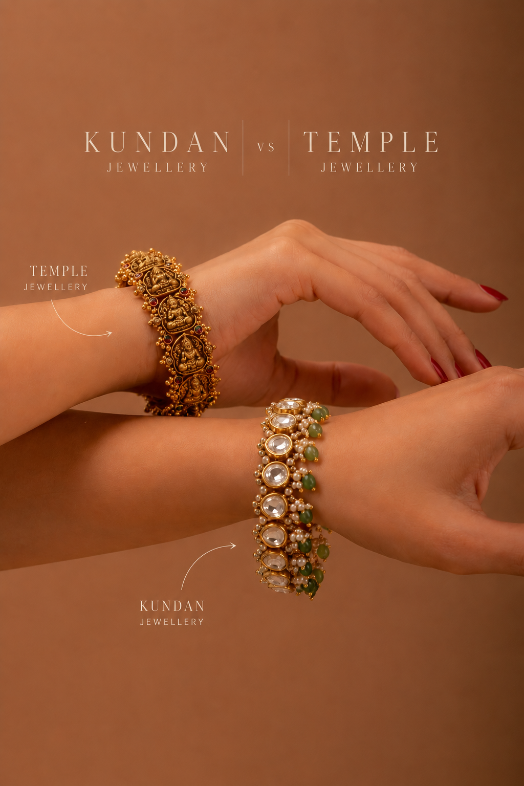 Kundan vs Temple Jewellery: Comparing Indian Jewellery Traditions