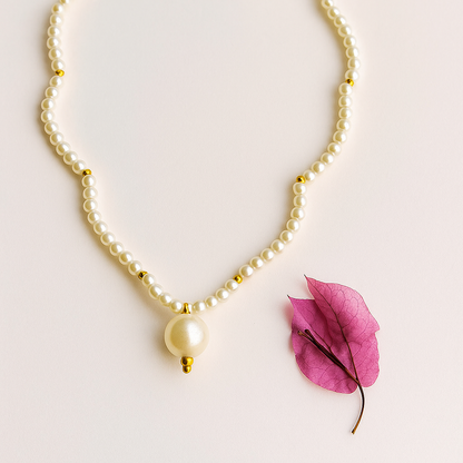 Pearl Twirl Necklace