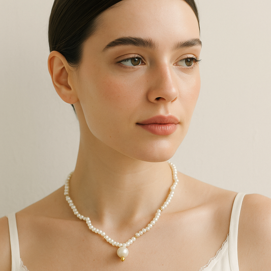 Pearl Twirl Necklace