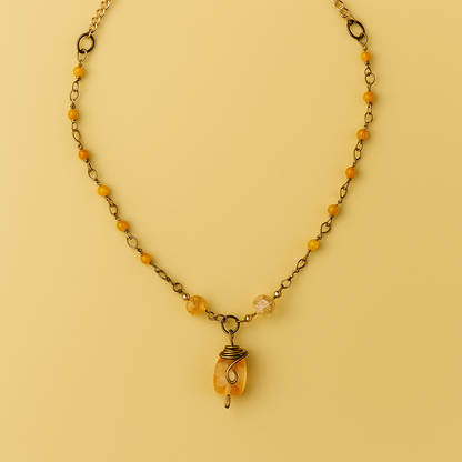 Sunshine Citrine Necklace