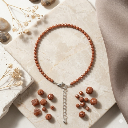 Lueur Sunstone Anklet