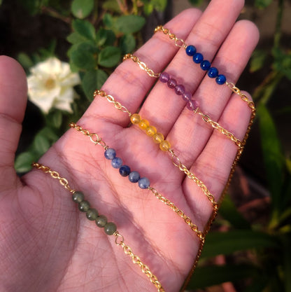 Crystal Bracelet with 2mm Beads