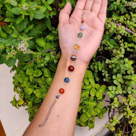 Solar System Crystal Beads Bracelet