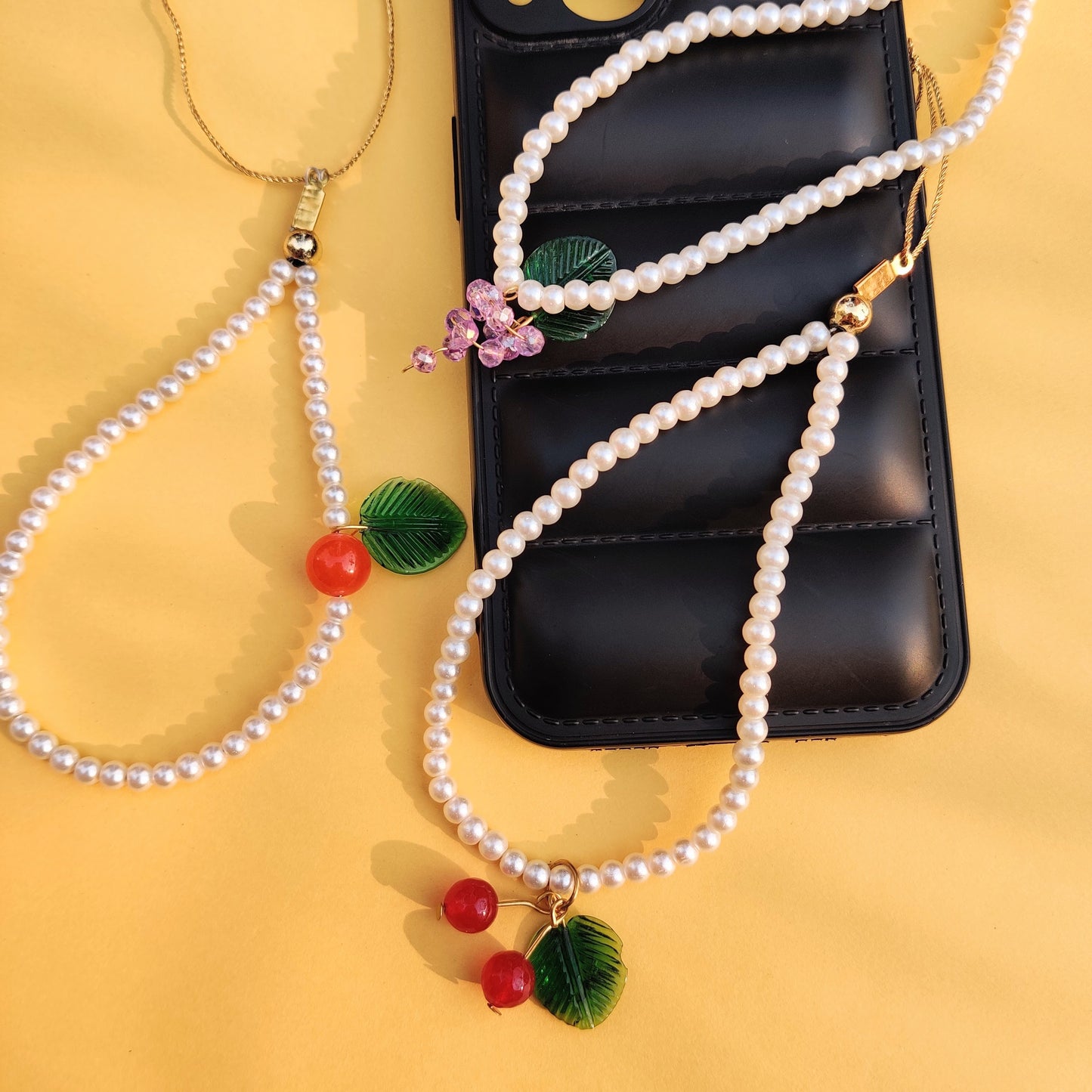 Summer Fruit Phone Charms