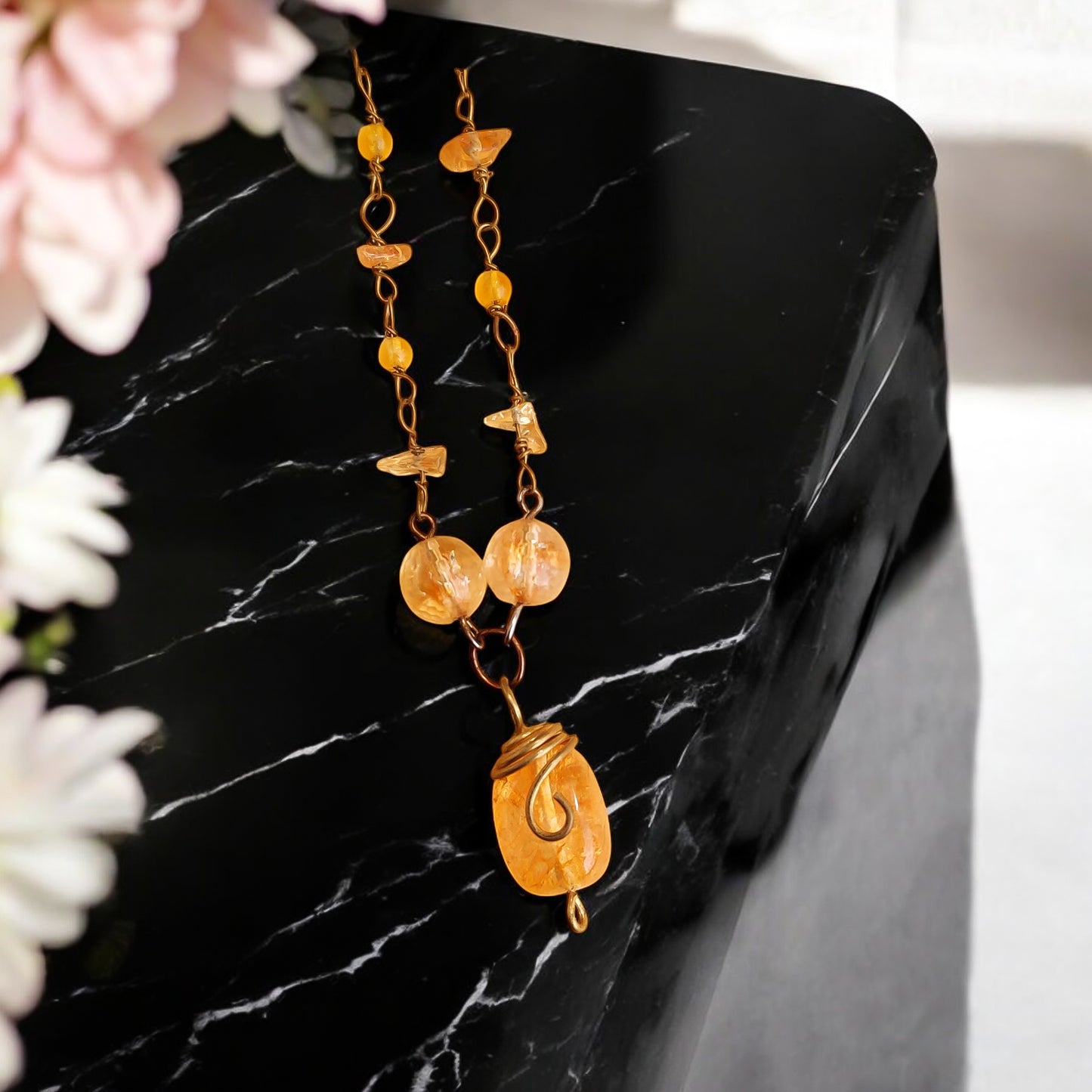 Sunshine Citrine Necklace