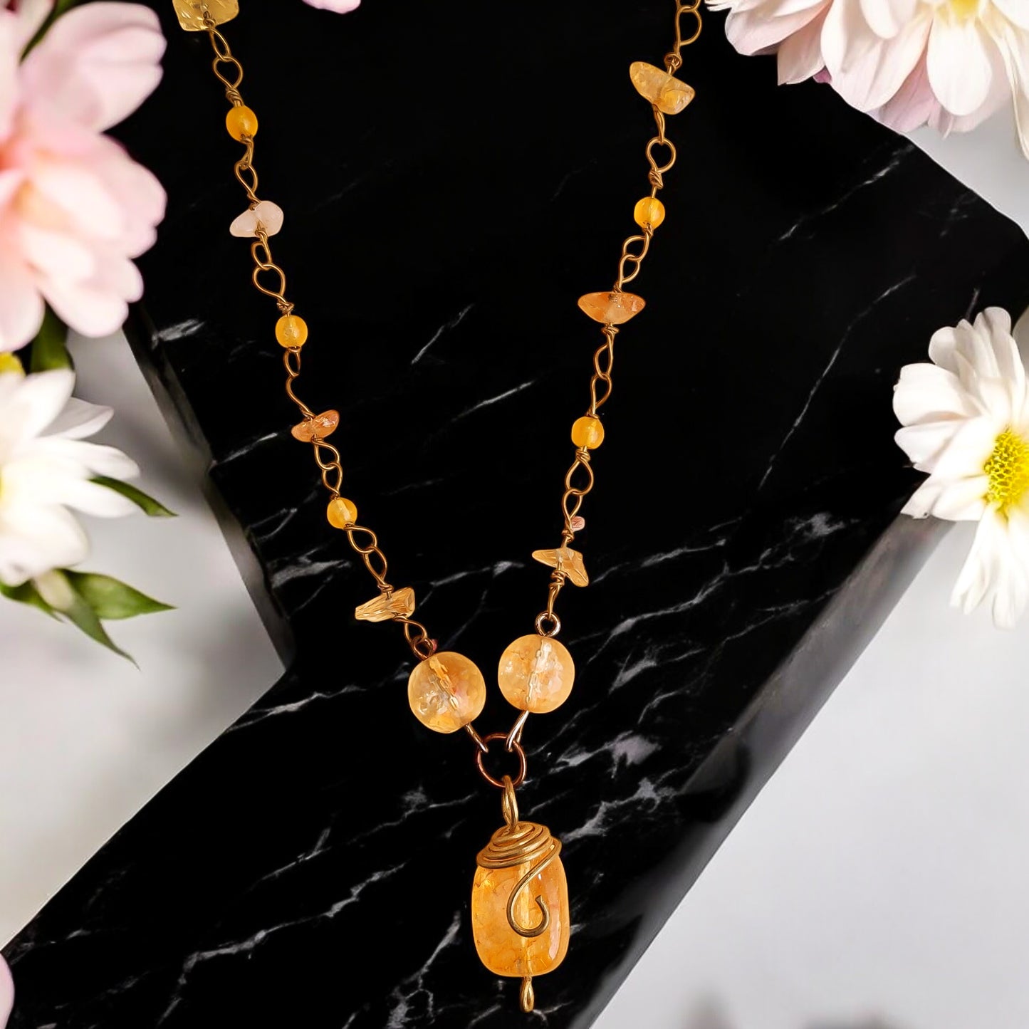 Sunshine Citrine Necklace