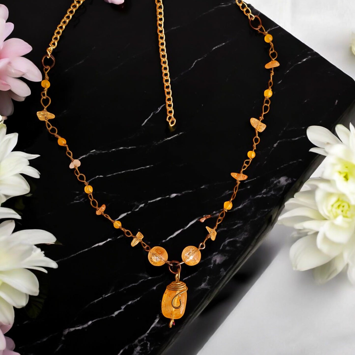 Sunshine Citrine Necklace