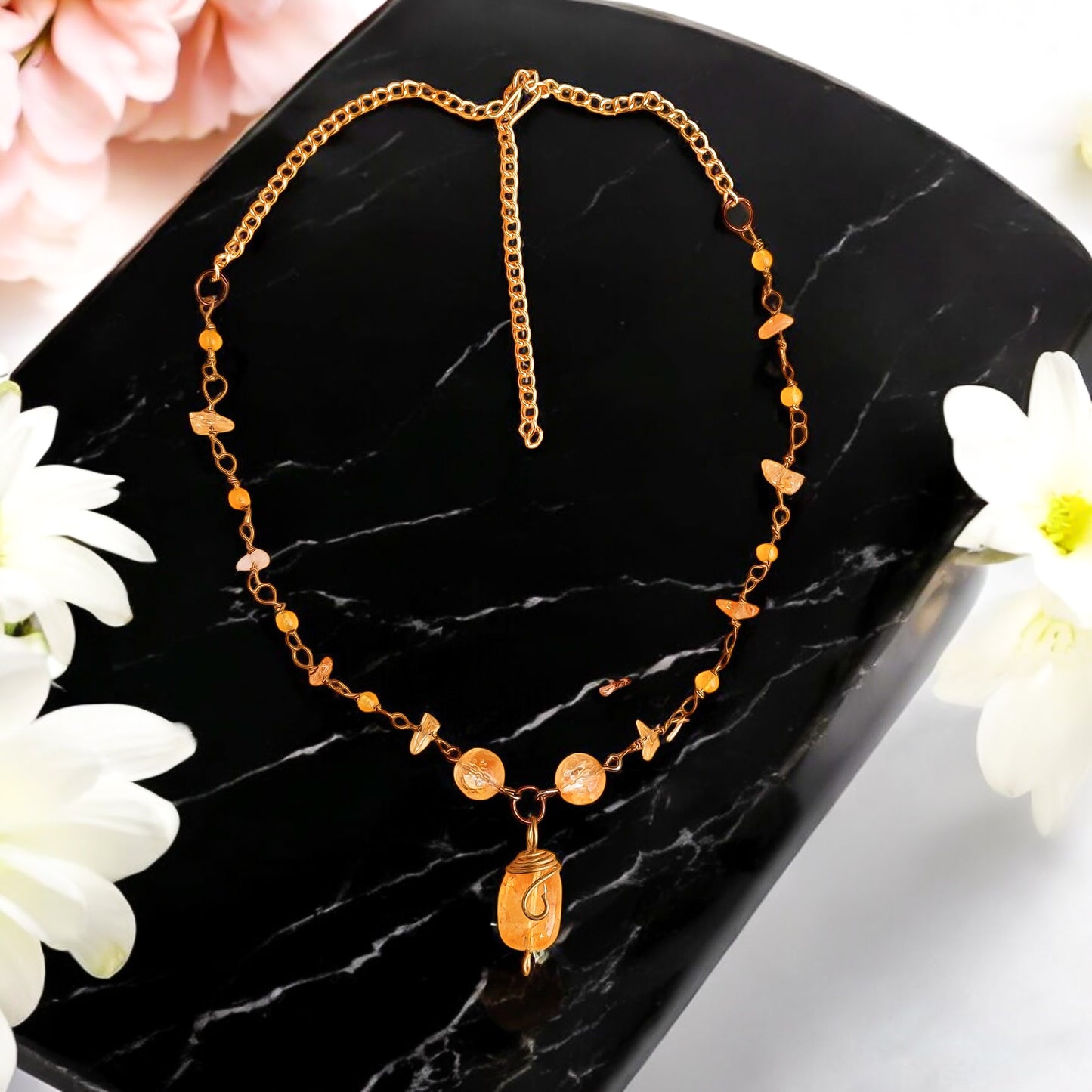 Sunshine Citrine Necklace