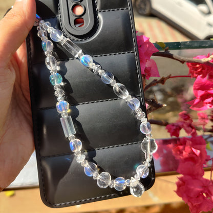 Crystal Glass Suncatcher Phone Charm