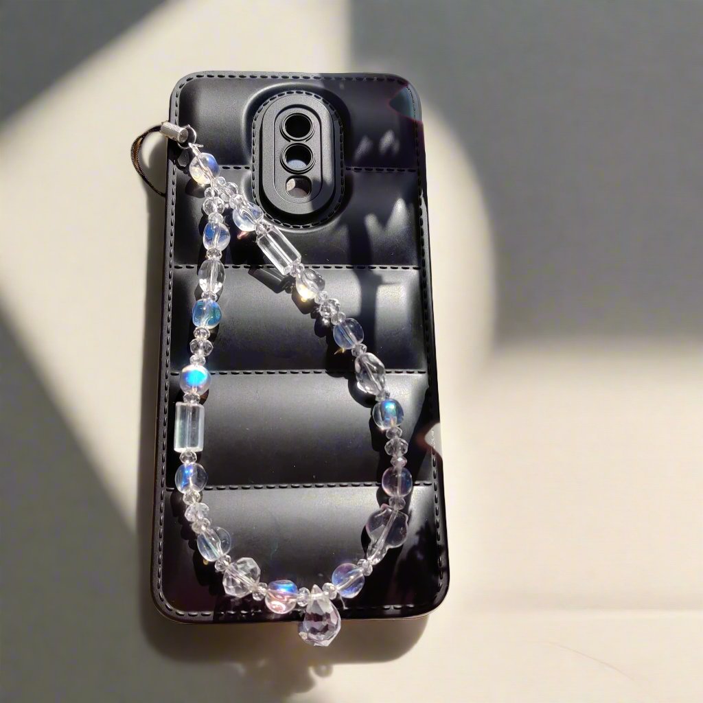 Crystal Glass Suncatcher Phone Charm