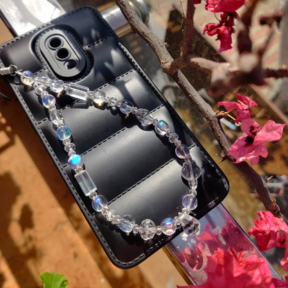 Crystal Glass Suncatcher Phone Charm