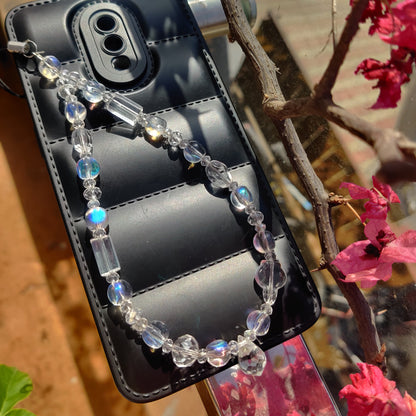 Crystal Glass Suncatcher Phone Charm