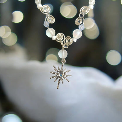 Blue Starlight Necklace