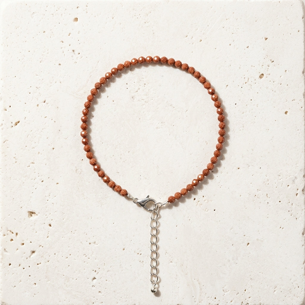 Lueur Sunstone Anklet